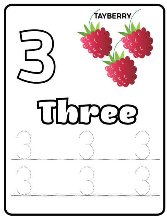 First Numbers Giggles colors