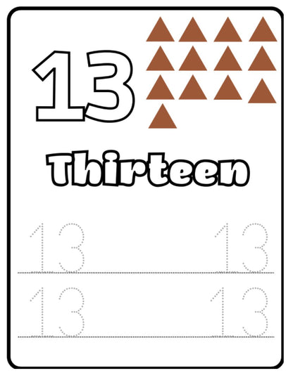 First Numbers Giggles colors