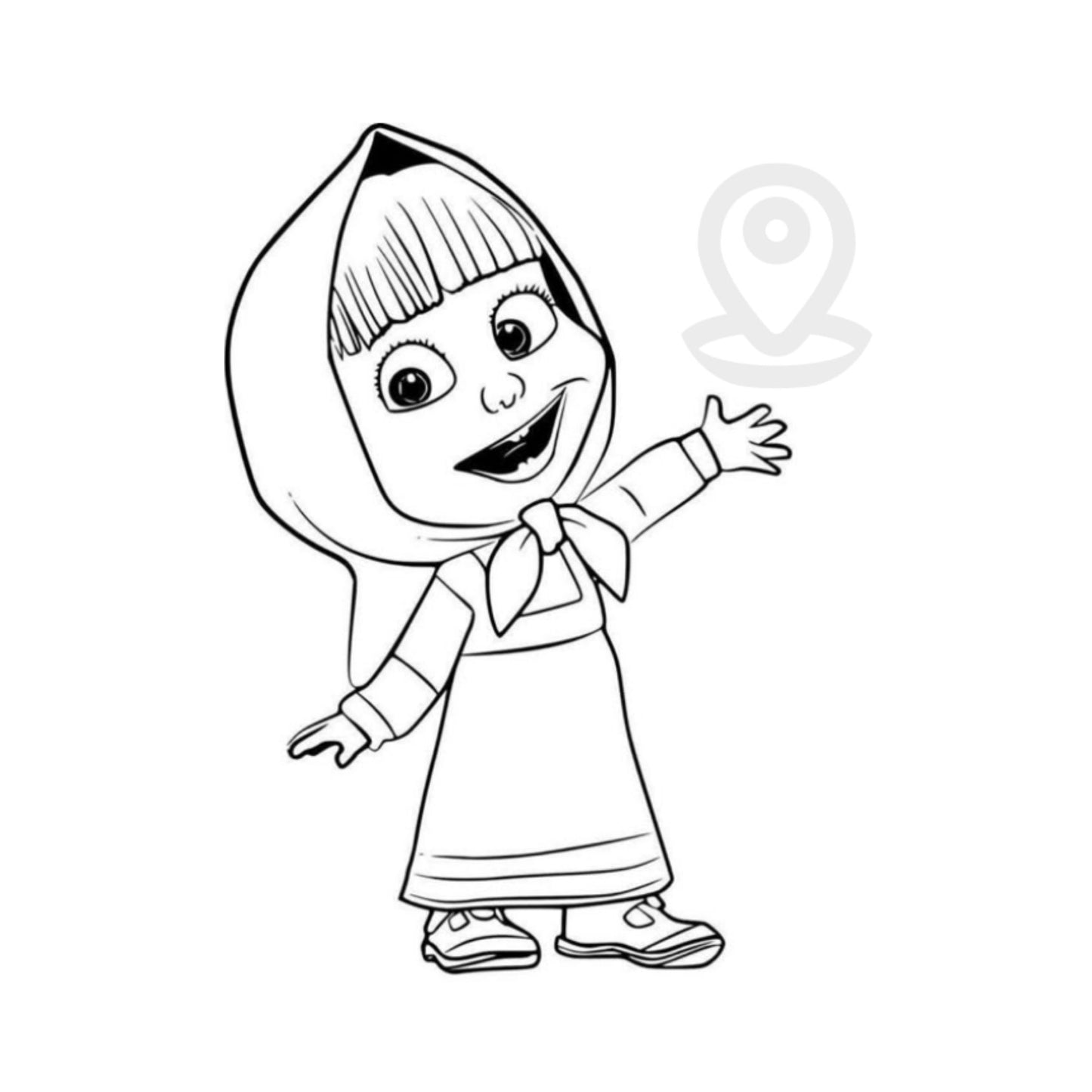 Masha § bear for coloring giggles colors