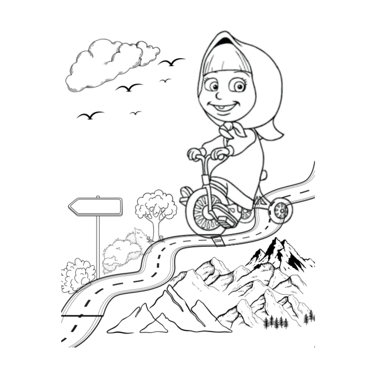 Masha § bear for coloring giggles colors
