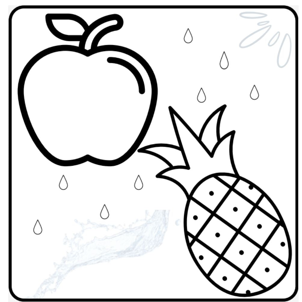 Fruit Coloring Book giggles colors